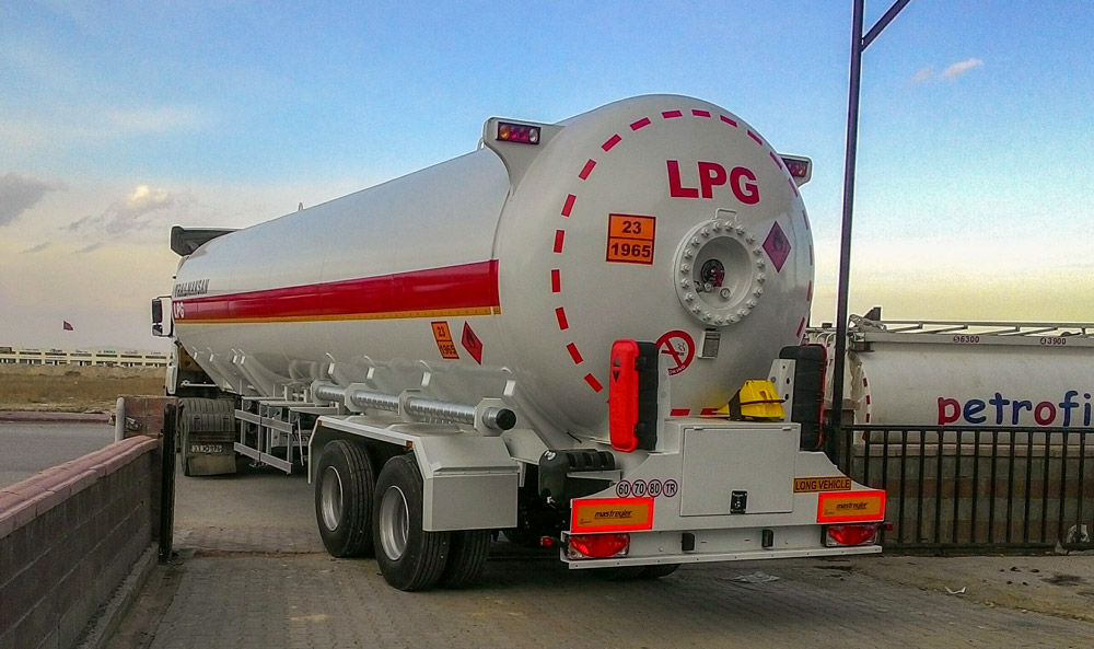 Doble Tires Lpg Tankers Detail MAS Trailer Tanker Turkey Trailer